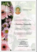 Christine Knauder